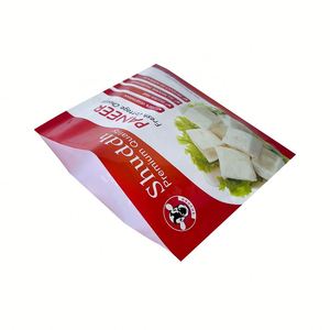 Sellado térmico 3 sellado lateral bolsita de embalaje de plástico plano bolsa de embalaje de alimentos congelados con impresión personalizada - Product Image 4