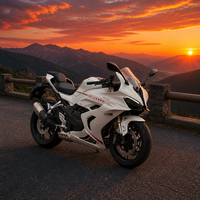 QJmotor Sai 600 d'occasion |   600cc Quatre temps |   Moto Super Sportive de 65 Kilowatts à Essence Vitesse Maximale >80 km/h