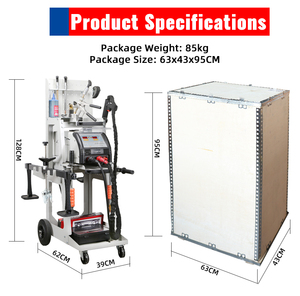 FUNISI F99ES 2 en 1, extracteur de bosses en aluminium et acier, soudage par points pour la réparation de carrosserie automobile - Product Image 2