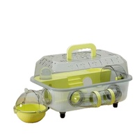 Cage pour hamster Golden Baby, accessoires, espace extra-large, anti-évasion, double étage, de luxe, respirante, style villa, dédiée