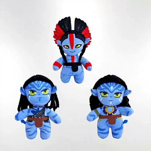 Peluche <span class=keywords><strong>Avatar</strong></span> Feu et Cendre à Cheveux Longs, Rembourrage en Coton PP, Hauteur 11-30cm - Product Image 1