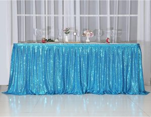 Gonne da tavolo con paillettes rosa per matrimoni e compleanni garanzia di qualità all'ingrosso - Product Image 6