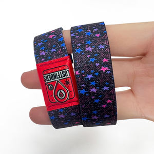 Pulsera de tela elástica personalizada 13,56 MHz RFID NFC con eventos de festivales de música deportiva - Product Image 5