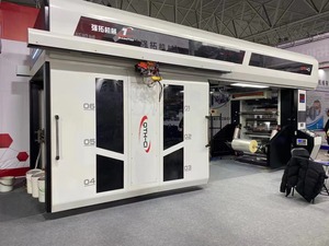 Fábrica Venta caliente <span class=keywords><strong>Tambor</strong></span> <span class=keywords><strong>central</strong></span> 6 colores Bolsas de plástico CI Máquinas de impresión flexográfica - Product Image 3