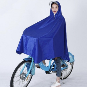 Impermeable para bicicletas, ponchos para la lluvia, para una sola persona, para hombre y mujer, para adultos, extra grande y grueso, con borde ancho, compartido - Product Image 4