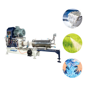 เครื่องบดลูกปัดความเร็วสูงมอเตอร์30KW ห้องสแตนเลส1μm บดนาโนผ่านการรับรอง CE - Product Image 1