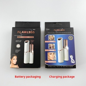 Depiladora Eléctrica Portátil <span class=keywords><strong>para</strong></span> Vello Facial y Cejas, Afeitadora Recargable Indolora y Recortadora de Vello - Product Image 6