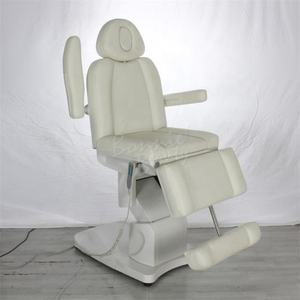 Camilla de Masaje Eléctrica Ajustable BonnieBeauty, Estilo Europeo Moderno, con Estructura Metálica y Tapicería de Cuero PU, para Sala de Estar o Salón de Belleza - Product Image 2