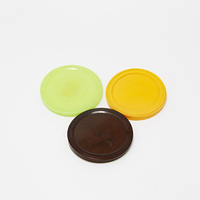 75mm de diamètre 300 # Aluminium métal boîte de conserve en plastique PE couvercle bouteille fermetures et couvercles