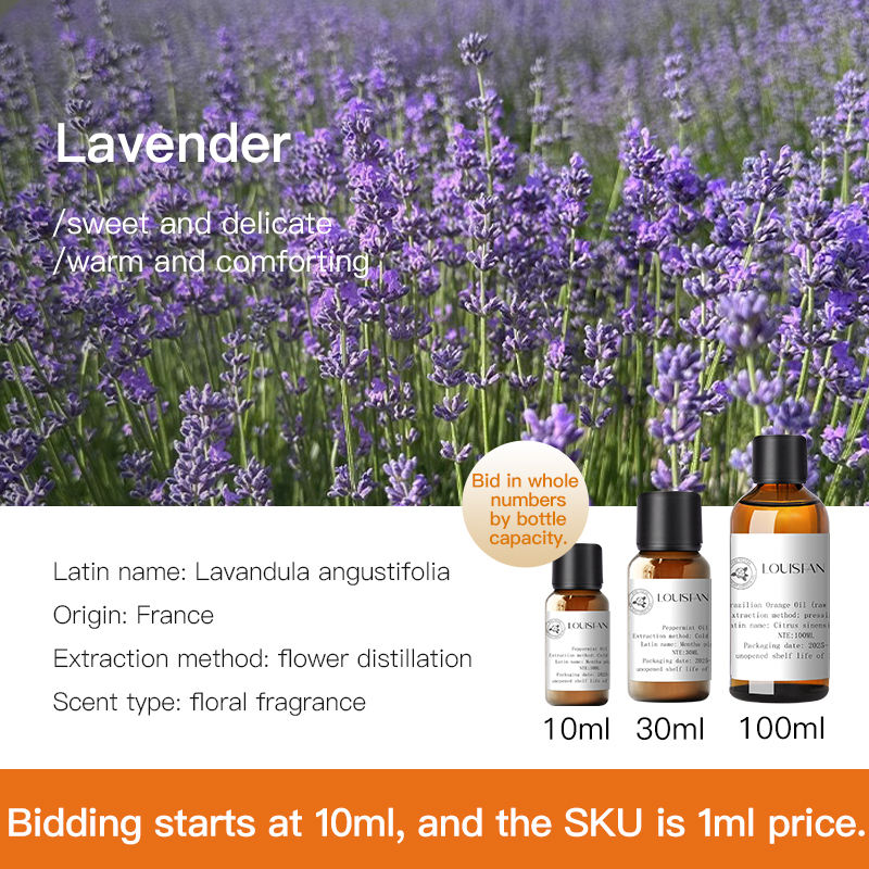 Huile essentielle de lavande (Bulgarie) commande minimum 10 ml