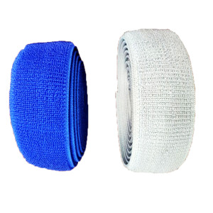 YUSEN Bande Élastique Auto-Adhésive Réglable Écologique Noire avec Fermeture Auto-agrippante pour Chaussures, Sacs et Rangement de Vêtements - Product Image 2