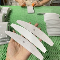 Lime à ongles jetable de qualité supérieure à motif zèbre, remplaçable