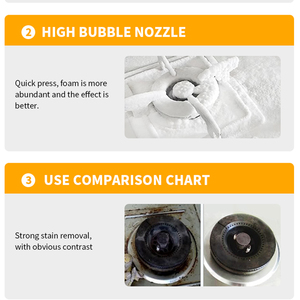 Làm sạch sâu nhà bếp hơi nước sạch với vòi phun nhà bếp sạch Remover mạnh mẽ - Product Image 6