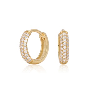 GP S925 huggie <span class=keywords><strong>hoop</strong></span> orecchini CZ zircone diamante lave <span class=keywords><strong>hoop</strong></span> sottile gioielli piccoli <span class=keywords><strong>mini</strong></span> cerchio spose regalo di anniversario all'ingrosso - Product Image 6