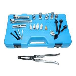 CLATOOL Juego de 27 piezas de alicates desmontables, removedor de compresor de resorte, <span class=keywords><strong>Kit</strong></span> de herramientas de instalación, juego de herramientas de repuesto de sello de vástago de válvula - Product Image 3