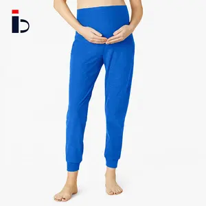Betteractive – pantalon de grossesse taille haute personnalisé avec poche, vêtement de maternité