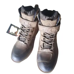 Arckx-bottes d'anneaux pour moto, Vintage, pour homme, baskets d'équitation, de ville, étanches, Design