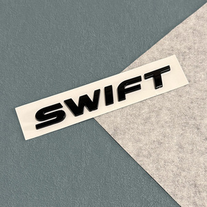 Adesivi Emblema Cofano in Plastica ABS Cromata <span class=keywords><strong>Nera</strong></span>, Decorazione Carrozzeria Auto, Adesivi per VITARA SX4 <span class=keywords><strong>S</strong></span>-<span class=keywords><strong>CROSS</strong></span> - Product Image 2