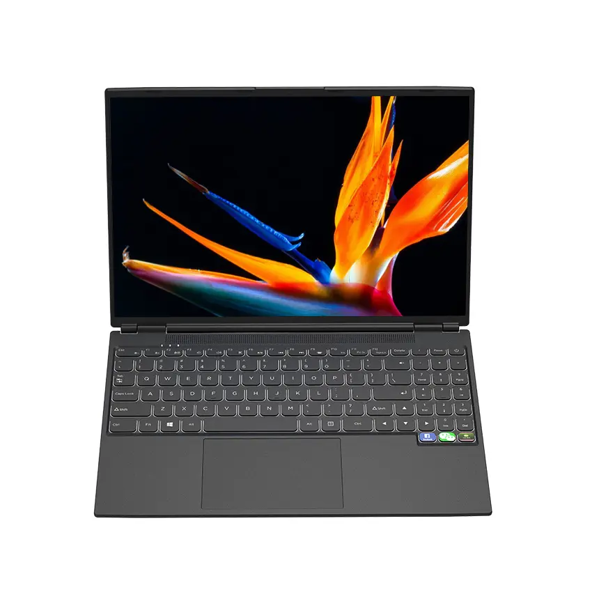 新しいデザイン16インチ12GRAM2KバックライトキーボードWin10Win11ラップトップ外部モニターリサイクルラップトップ