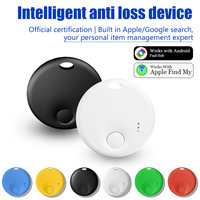 Paquete de 2 Localizadores AirTag para Personas Mayores - Funciona con IOS/Android, Google Find Hub, FindMy, Sistema Dual, Rastreador para Equipaje y Mochilas - CR2032