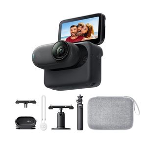I nsta360 GO 3S 4K Tiny Camera 64G Standard Portable Black- New Product 140 Min Battery Life 10m Waterproof - Product Image 1