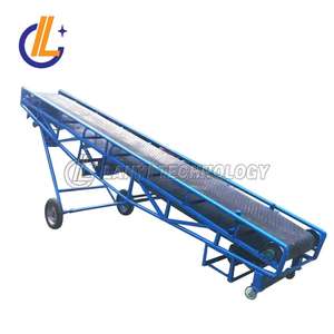 Grote Capaciteit Zand Mobiele Geneigd Transportband Voor Truck Laden Lossen - Product Image 6