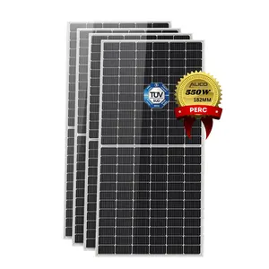 Alicosolar 저렴한 공장 가격 태양 광 530W 540W 550W 모듈 패널 태양 전지 태양 광 패널 시스템 PV 모듈 키트
