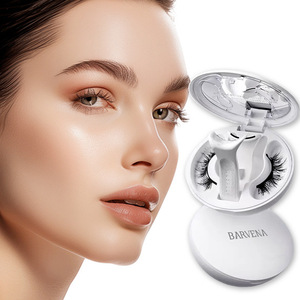 Fait à la main 2025 nouveau modèle doux magnétique faux cils Dense aimant une pièce boîte de stockage transfrontalier Offre Spéciale pour <span class=keywords><strong>Amazon</strong></span> - Product Image 2