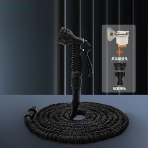 Kit de pistola de agua para lavado de autos con manguera telescópica de polipropileno de 7.5m-30m para limpieza de autos y uso en jardín - Product Image 4
