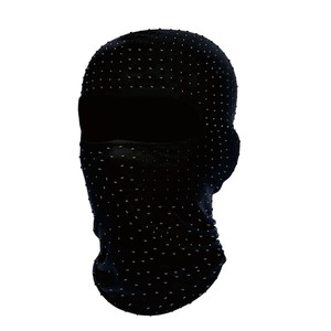 <span class=keywords><strong>Masque</strong></span> de ski strass noir entièrement glacé tendance mode Yeat Sheisty cagoule <span class=keywords><strong>rappeur</strong></span> Bling <span class=keywords><strong>masque</strong></span> facial capuche taille unique - Product Image 2