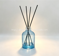 Diffuseur d'arômes en verre avec bouchon à vis GOLDEN SUN, style huile essentielle pour parfum d'intérieur (120 ml/150 ml)