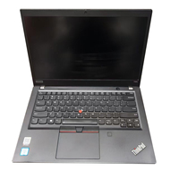 Laptop Bisnis Bekas Lenovo T490s i5 Generasi ke-8 RAM 8GB SSD 256GB Ultra Tipis, Harga Murah untuk Reseller