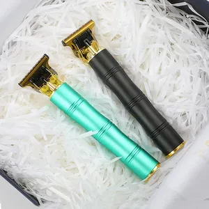 T đầu hói tóc Clipper máy cắt có thể sạc lại Tông Đơ Cắt Tóc máy cạo râu cổ điển không dây cắt tóc người đàn ông cắt máy cạo râu điện