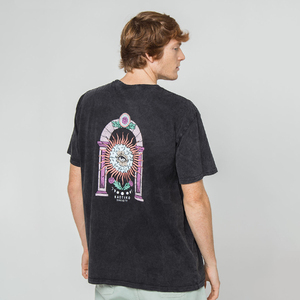 Nouveau T-shirt Oversize Homme 100% Coton Été, Personnalisable OEM, Brodé, Lavé aux Enzymes, Motif Uni, Respirant - Product Image 2