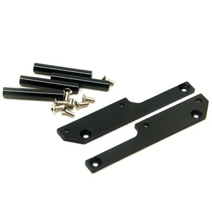 1/10 SCX10 TF2 Trail Finder <span class=keywords><strong>Tundra</strong></span> Kit de montaje de carcasa de cuerpo negro mejorado Accesorios de repuesto de coche <span class=keywords><strong>RC</strong></span> - Product Image 4