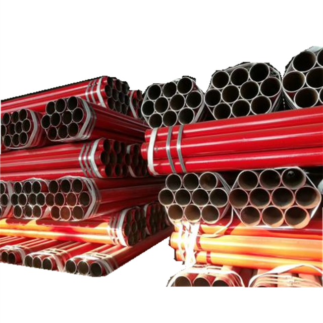 SMLS Seamless Pipe Red Fire Fighting Pipes With ASTM A135 Standard
