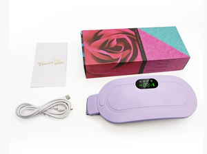 حزام تدفئة ذكي صديق للبيئة مع تحكم بالوقت لتخفيف آلام الدورة الشهرية، قابل لإعادة الشحن، تصميم محمول بدون أسلاك للنساء - Product Image 5