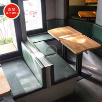 Meubles de restaurant et de café de luxe en velours, prix direct usine, pour hôtels, restaurants, boîtes de nuit, banquettes et sièges de type cabine