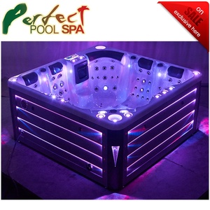 Bañera de Lujo para Resort con Vista al Océano, Bañera Independiente con Hidromasaje de Acrílico Premium, Bañera Portátil Moderna para Hotel, Bañera Exterior - Product Image 2