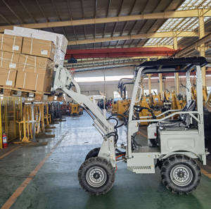 รถตักล้อยางขนาดเล็ก400กก. 0.9ตันงานเกษตรกรรมและงานสวนแบบสุญญากาศระบบยกไฮดรอลิกในสวนและชนบท - Product Image 4