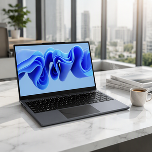 Portátil Intel N5095 N100 N150 con pantalla FHD 1920*1080 Cámara <span class=keywords><strong>de</strong></span> 2MP Características del curso <span class=keywords><strong>en</strong></span> línea Nuevas computadoras portátiles <span class=keywords><strong>de</strong></span> negocios <span class=keywords><strong>de</strong></span> metal <span class=keywords><strong>de</strong></span> alta calidad - Product Image 1