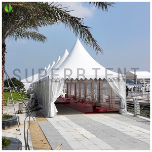 Supurb <b>Tent</b> 6x6m Aluminum Peak Top Outdoor Display <b>Tent</b> <b>Waterproof</b> Oxford Cloth Trade Show <b>Tents</b> - Product Image 5