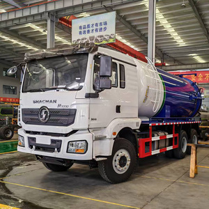 SHACMAN H3000 Kanalizasyon Emme Kamyonu Septik Tank Kamyonu Vakumlu Emme Kamyonu Atık Su Bertaraf Tankeri Ağır Hizmet Tipi İhracat Modeli - Product Image 1