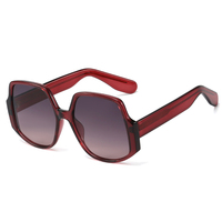 95248 mode plus récent carré dégradé lentille femmes lunettes de soleil livraison directe vendeurs accessoire