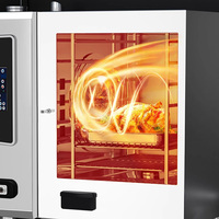 Maxky Commercial Grand Four Électrique En Acier Inoxydable Capacité 70L Poulet Rôti Canard Multifonctionnel Cuisson À La Vapeur Boulangerie