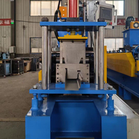 Machine de formage à froid pour tuyaux de pluie en métal, gouttières en acier et conduites de descente – Matériel de construction