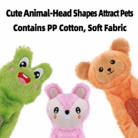 Jouet interactif pour chien en peluche avec corde de traction et balle de tennis, couineur, pour nettoyage des dents, pour chiot, vente en gros, usine OEM personnalisée