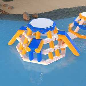 Juegos Acuáticos Inflables para Niños y Adultos, Parque Acuático Flotante, Tobogán Acuático Comercial - Product Image 4