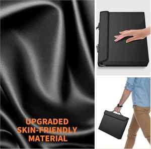 Bolsa Portátil Ignífuga de Gel de Sílice para Documentos y Dinero con 2 Bolsillos, Material Mejorado, Tapa, Almacenamiento Seguro contra Incendios para Viajes y Hogar, 0.54 kg - Product Image 5