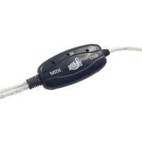 USB salida MIDI interfaz Piano teclado para PC portátil Mac cable adaptador MIDI Cable para casa estudio de música